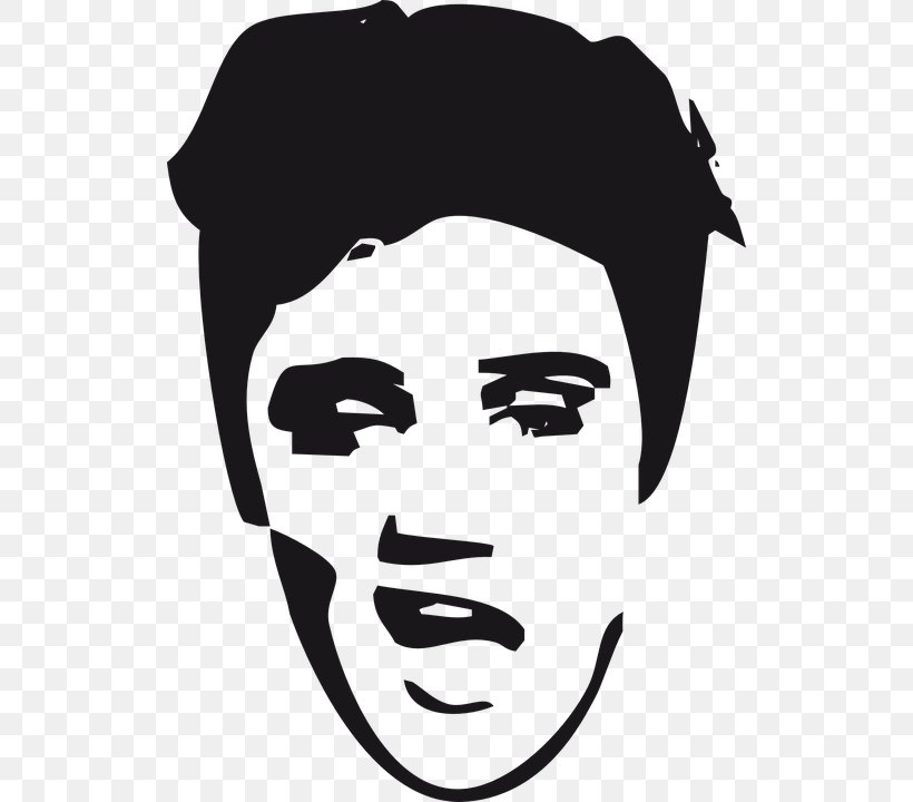 Elvis Presley Cartoon Drawing Caricature Clip Art, PNG, 520x720px, Elvis Presley, Art, Black, Black And White, Caricature Download Free