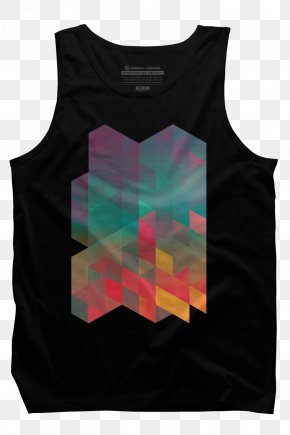 T-shirt - T-shirt Gilets Sleeveless Shirt PNG