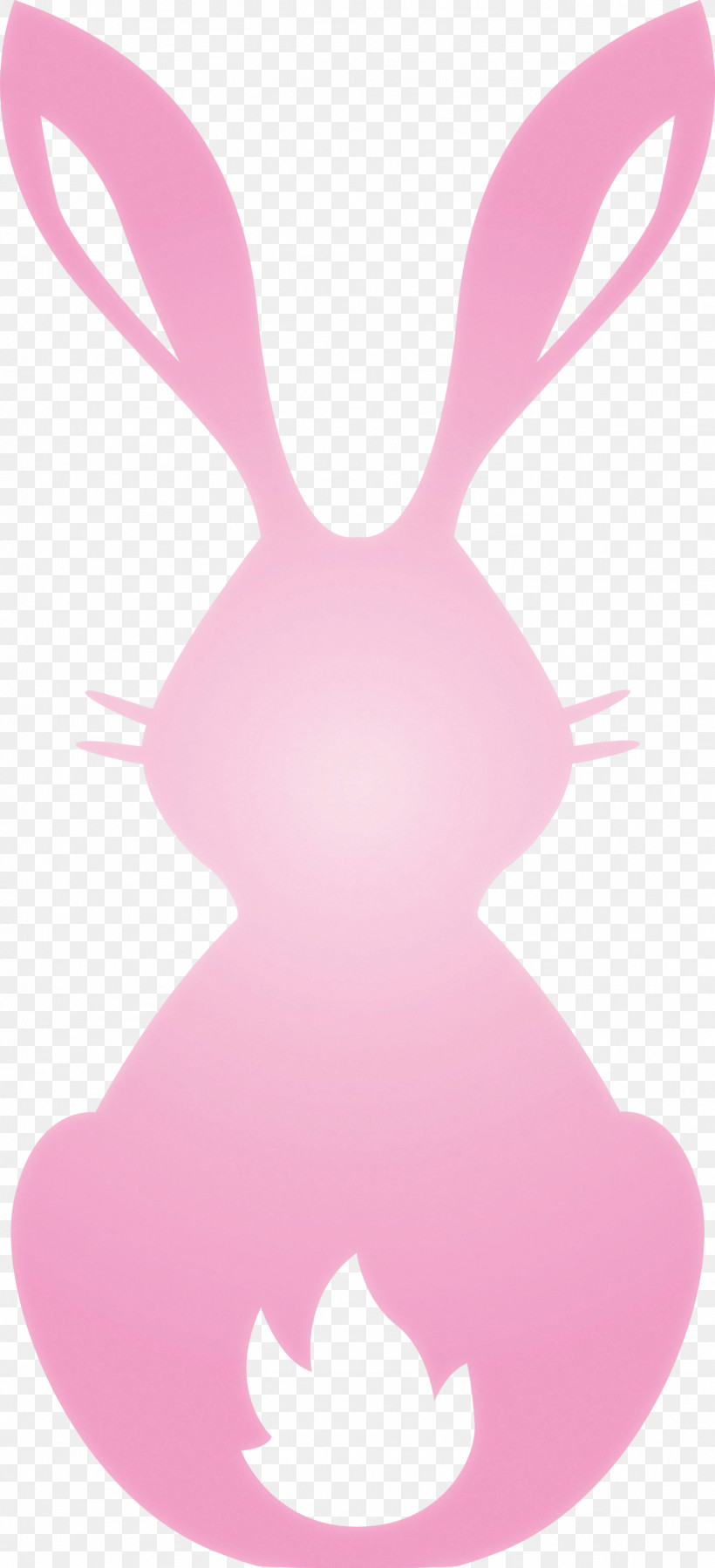 Cute Bunny Easter Day, PNG, 1367x3000px, Cute Bunny, Easter Bunny, Easter Day, Magenta, Material Property Download Free
