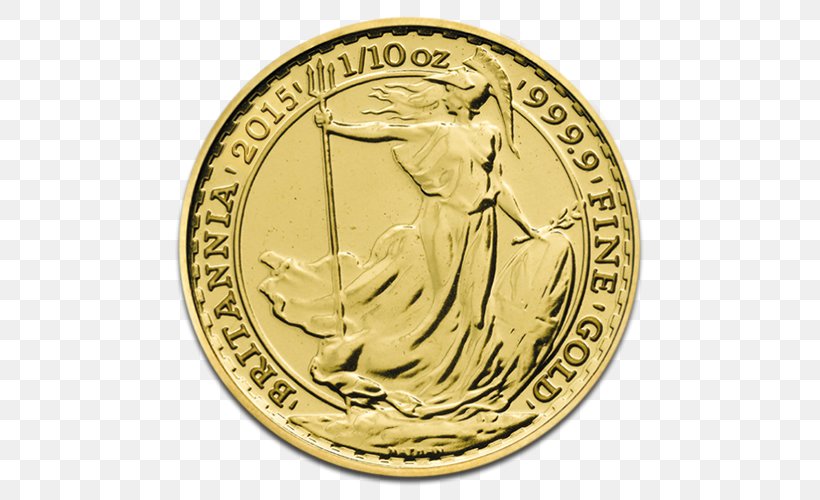 Royal Mint Britannia Bullion Coin Gold Coin, PNG, 500x500px, Royal Mint, Britannia, Bronze Medal, Bullion, Bullion Coin Download Free