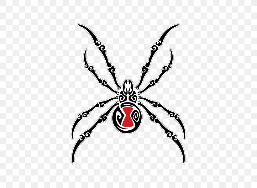 Widow Spiders Decal Sticker Tattoo, PNG, 600x600px, Spider, Arachnid, Arthropod, Artwork, Black And White Download Free