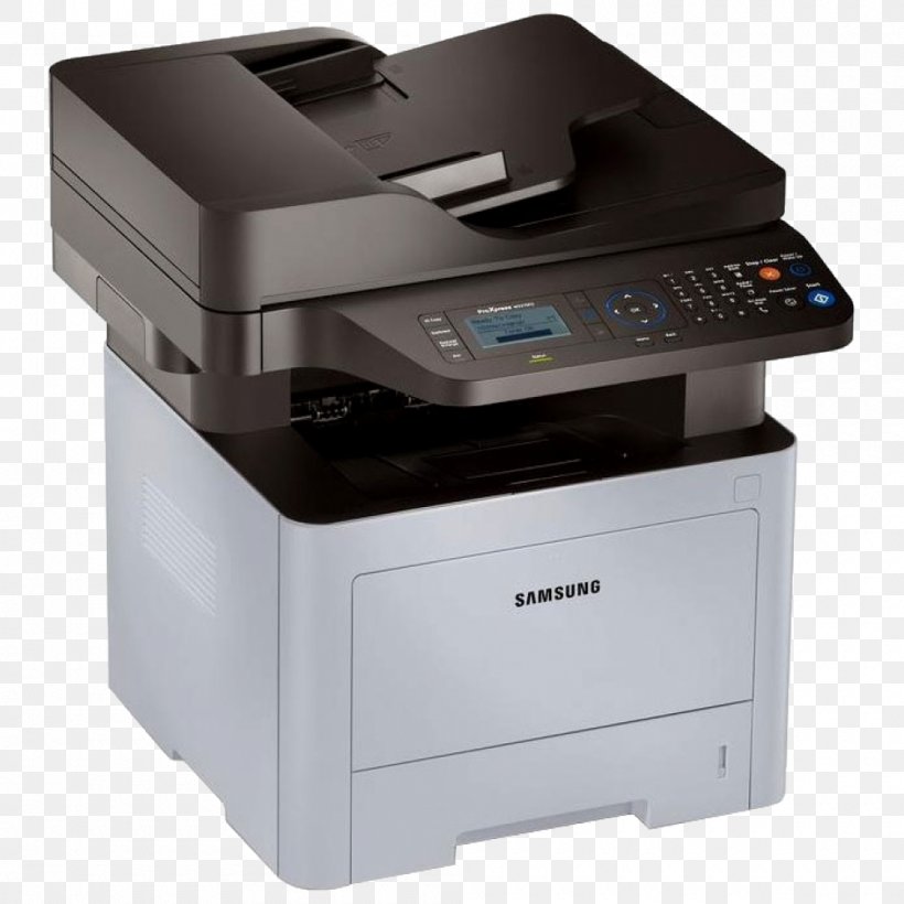 Multi-function Printer Samsung ProXpress M3370 Laser Printing, PNG, 1000x1000px, Multifunction Printer, Duplex Printing, Electronic Device, Fax, Image Scanner Download Free
