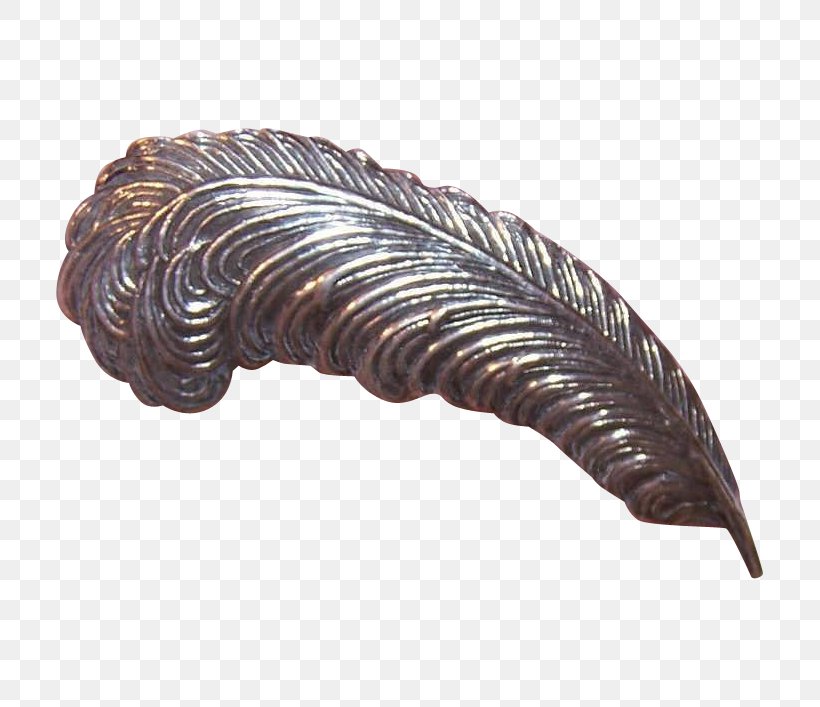 Brooch Pin Sterling Silver Feather, PNG, 707x707px, Brooch, Antique, Button, Feather, Ioffer Download Free