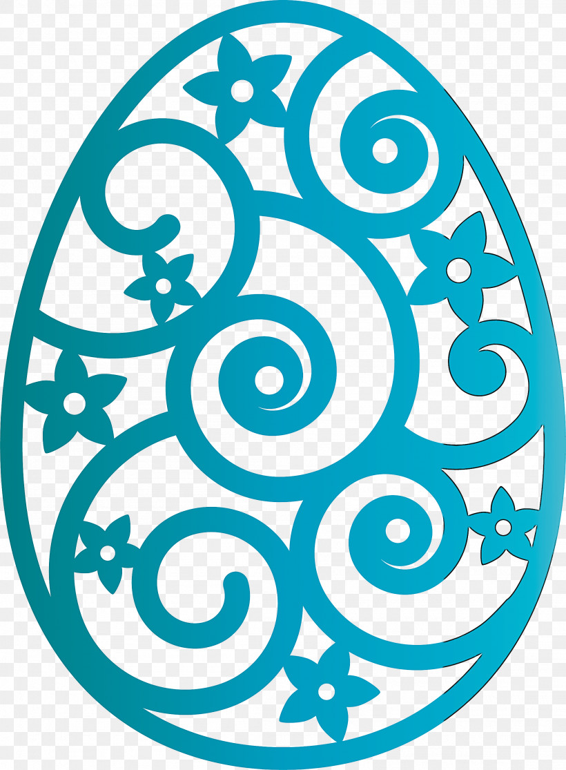 Easter Floral Egg Easter Day, PNG, 2206x3000px, Easter Floral Egg, Aqua, Circle, Easter Day, Teal Download Free