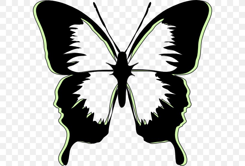 Butterfly Stencil Drawing Art, PNG, 600x557px, Butterfly, Art, Arthropod, Black And White, Brush Footed Butterfly Download Free