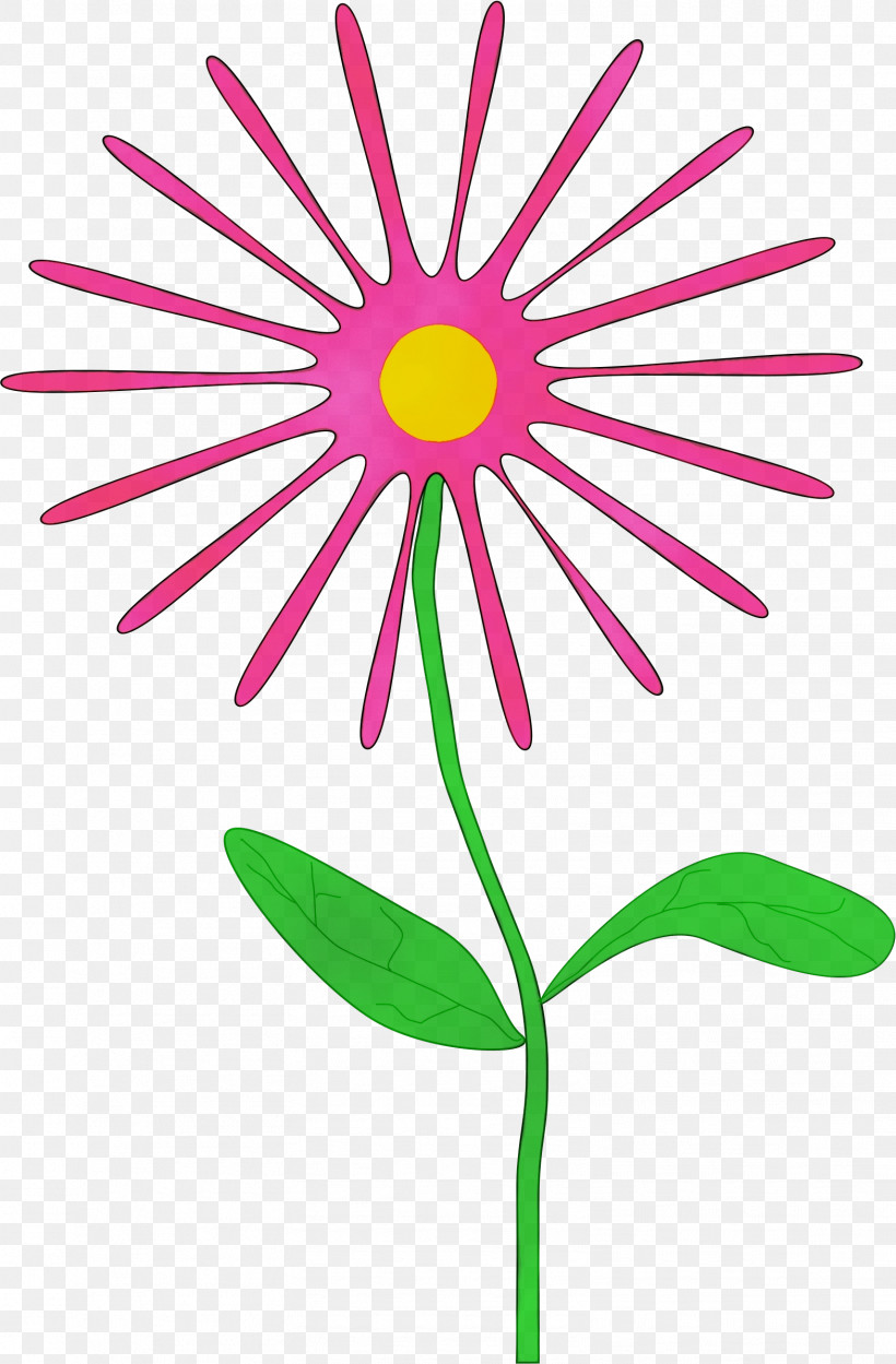 Flower Pink Plant Pedicel Petal, PNG, 1569x2390px, Watercolor, Flower, Herbaceous Plant, Paint, Pedicel Download Free