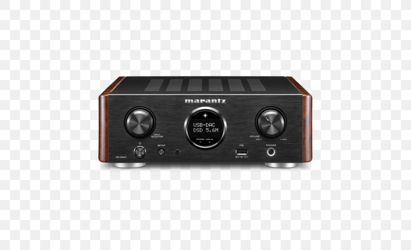 MARANTZ HD-DAC1 Headphone Amplifier & Digital/analog Converter, PNG, 500x500px, Headphone Amplifier, Amplifier, Audio, Audio Equipment, Audio Power Amplifier Download Free