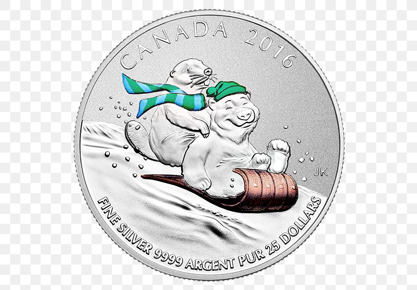 Silver Coin Canada Silver Coin Royal Canadian Mint, PNG, 570x570px, Coin, Canada, Canadian Dollar, Christmas Day, Christmas Ornament Download Free