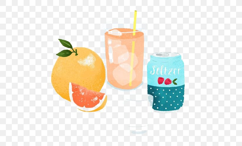 Juice Orange Drink, PNG, 564x494px, Juice, Cartoon, Designer, Drink, Food Download Free