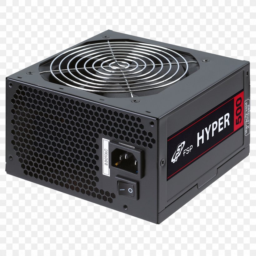 Power Supply Unit 80 Plus FSP Group Fsp Hyper-S 700w Quiet Power Supply FSP 500W Hyper S 85%Efficiency 120mm Fan ATX PSU 2 Years Warranty, PNG, 1000x1000px, 80 Plus, Power Supply Unit, Atx, Computer Component, Electric Power Download Free