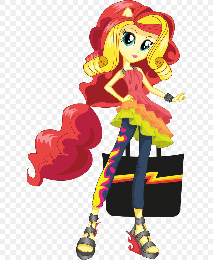 Sunset Shimmer Twilight Sparkle Pony Pinkie Pie Rarity, PNG, 610x1000px, Watercolor, Cartoon, Flower, Frame, Heart Download Free
