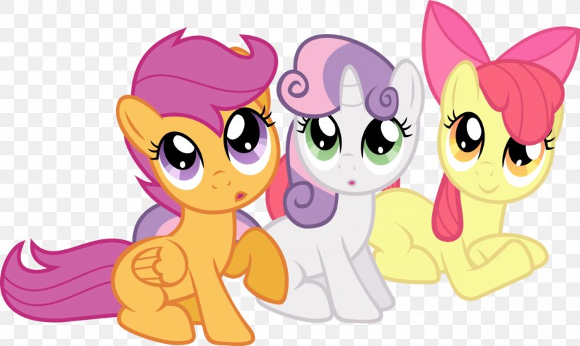 Apple Bloom Scootaloo Applejack Cutie Mark Crusaders Sweetie Belle, PNG, 1280x765px, Watercolor, Cartoon, Flower, Frame, Heart Download Free