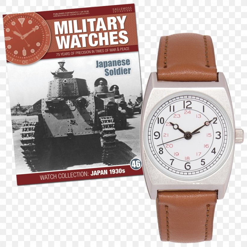 Military Watch Watch Strap French Seaman, PNG, 1024x1024px, Watch, Brand, Brown, German Air Force, Military Download Free