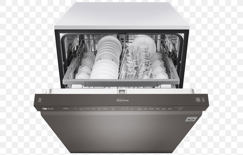 Dishwasher LG LDF5545 LG Electronics Stainless Steel Energy Star, PNG, 601x524px, Dishwasher, Cleaning, Energy Star, Home Appliance, Kitchen Appliance Download Free