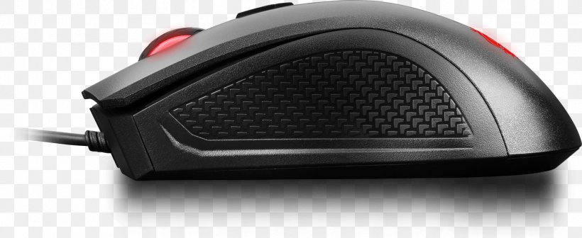 Computer Mouse MSI Clutch GM10 Gaming Micro-Star International Computer Hardware, PNG, 1412x579px, Computer Mouse, Alienware, Computer, Computer Component, Computer Hardware Download Free