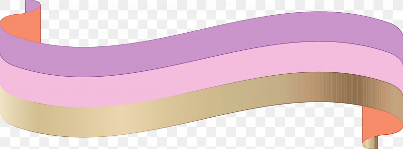 Pink Violet Purple Lilac Yellow, PNG, 4039x1504px, Ribbon, Lilac, Magenta, Material Property, Paint Download Free