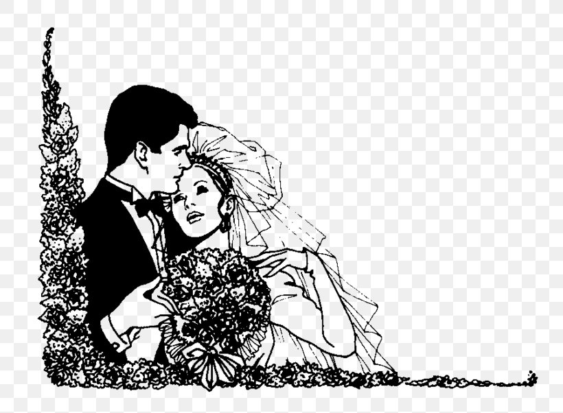 Bride Wedding Bridal Shower Woman Clip Art, PNG, 800x602px, Watercolor, Cartoon, Flower, Frame, Heart Download Free