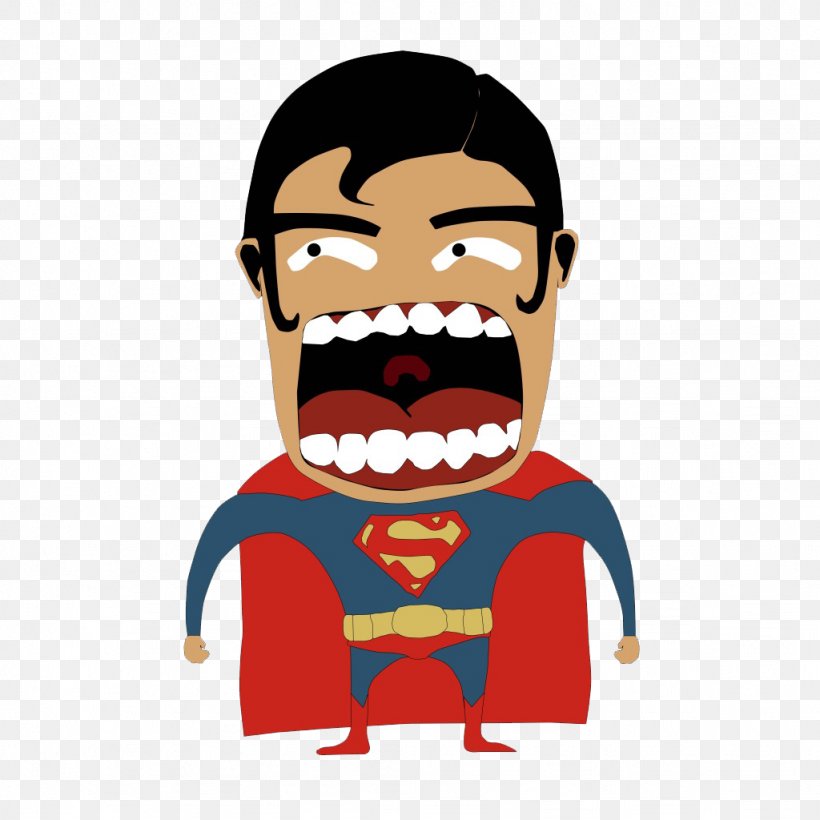 Clark Kent Cartoon, PNG, 1024x1024px, Clark Kent, Art, Cartoon, Comics, Facial Hair Download Free