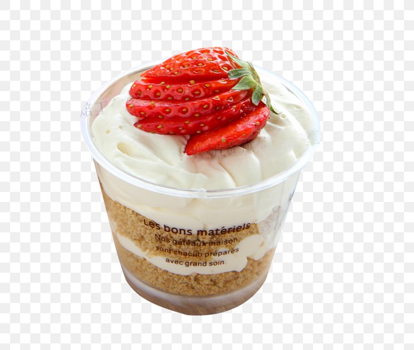 Cream Serradura Parfait Strawberry, PNG, 750x693px, Cream, Aedmaasikas, Amorodo, Buttercream, Cup Download Free