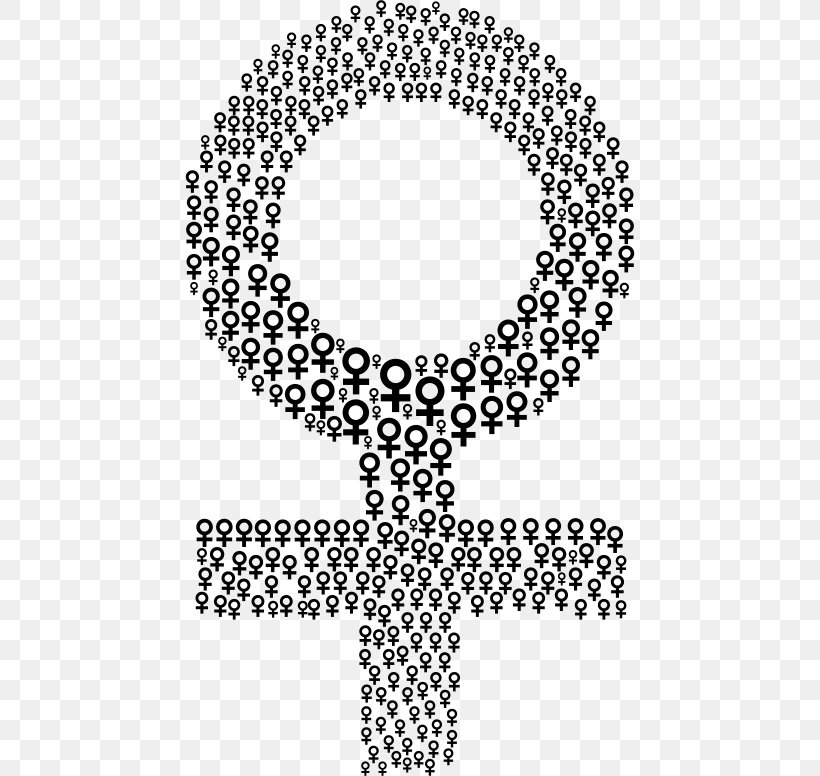 Gender Symbol Female Woman, PNG, 450x776px, Gender Symbol, Area, Art, Black, Black And White Download Free