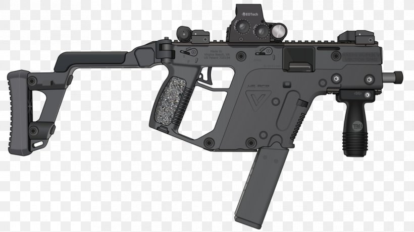 KRISS Vector Submachine Gun Firearm .45 ACP Weapon, PNG, 1191x670px, Watercolor, Cartoon, Flower, Frame, Heart Download Free