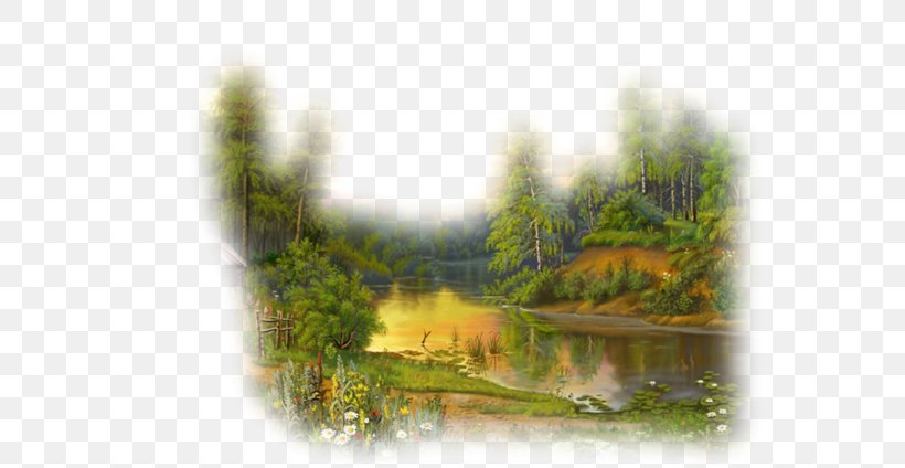 Landscape Painting Landscape Painting Art Museum, PNG, 600x424px, Painting, Art, Art Museum, Bank, Ecosystem Download Free