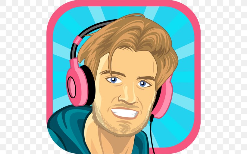 PewDiePie Agar.io Brofist Clip Art, PNG, 512x512px, Watercolor, Cartoon, Flower, Frame, Heart Download Free