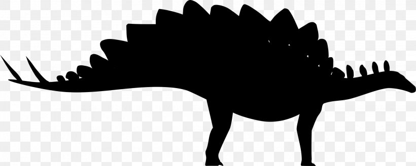 Stegosaurus Silhouette Dinosaur Clip Art, PNG, 2243x898px, Stegosaurus, Dinosaur, Photography, Silhouette, Wikimedia Commons Download Free