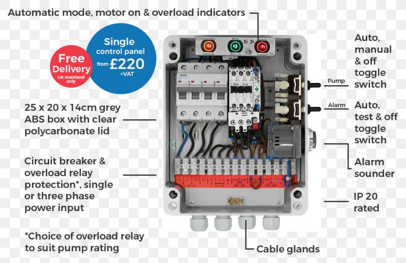 Submersible Pump Microcontroller Wiring Diagram Three Phase Electric Power Png 1000x648px Submersible Pump Circuit Breaker Circuit