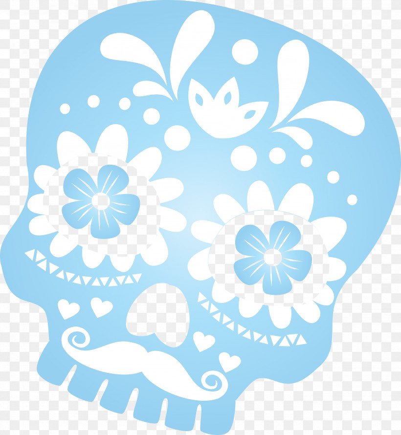 Calavera La Calavera Catrina Sugar Skull, PNG, 2764x3000px, Calavera, Area, Flower, Headgear, La Calavera Catrina Download Free