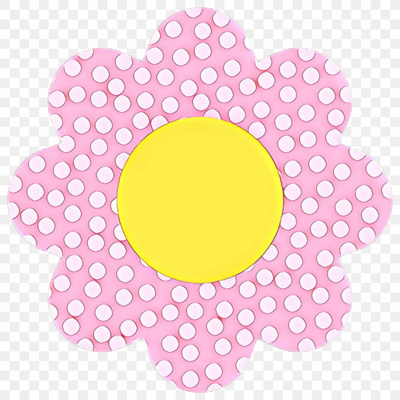 Polka Dot, PNG, 1500x1500px, Pink, Circle, Polka Dot, Yellow Download Free