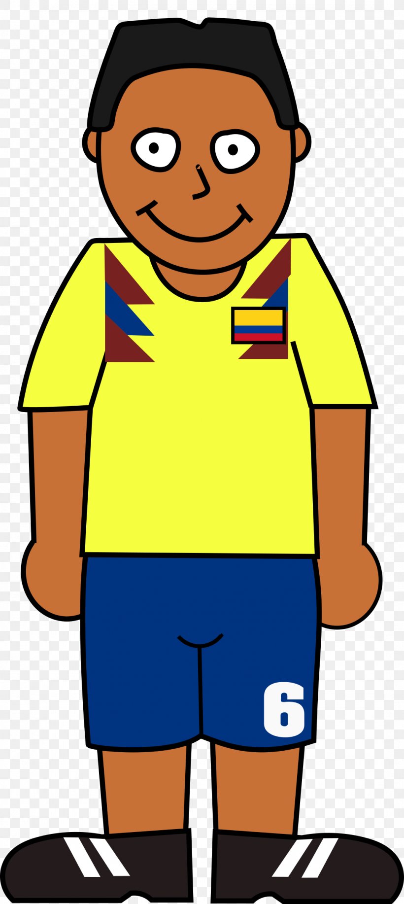 2018 World Cup Colombia National Football Team Football Player Clip Art, PNG, 1073x2400px, 2018 World Cup, Area, Artwork, Boy, Child Download Free