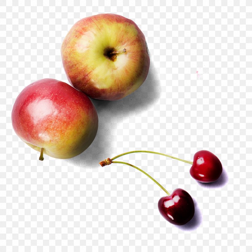 Apple Cherry Fruit Food, PNG, 1024x1024px, Apple, Auglis, Carplay, Cherry, Food Download Free