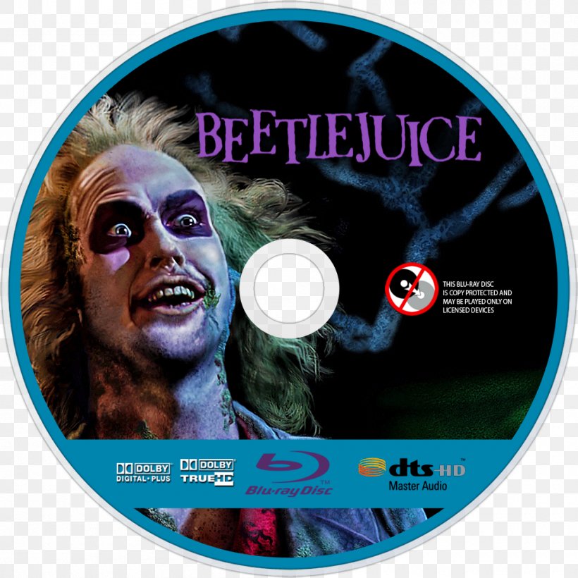 Beetlejuice Blu-ray Disc DVD Michael Keaton Compact Disc, PNG, 1000x1000px, Beetlejuice, Album Cover, Alec Baldwin, Bluray Disc, Bluray Disc Recordable Download Free
