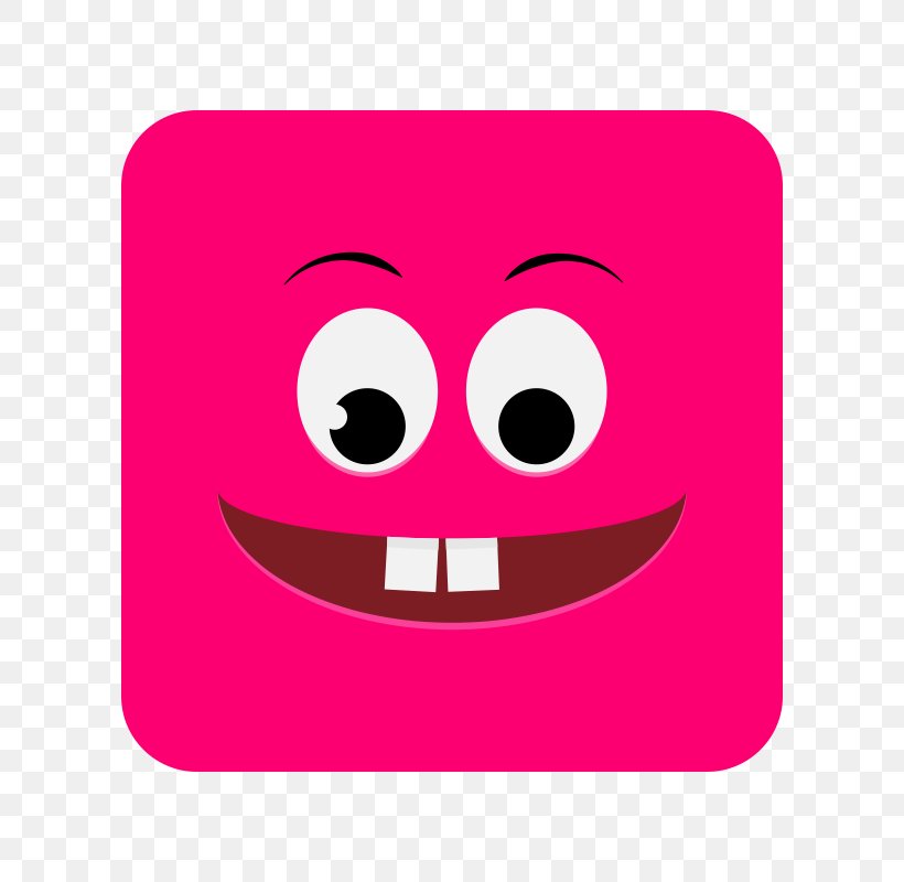Clip Art Pink M Rectangle, PNG, 800x800px, Pink M, Emoticon, Magenta, Pink, Rectangle Download Free