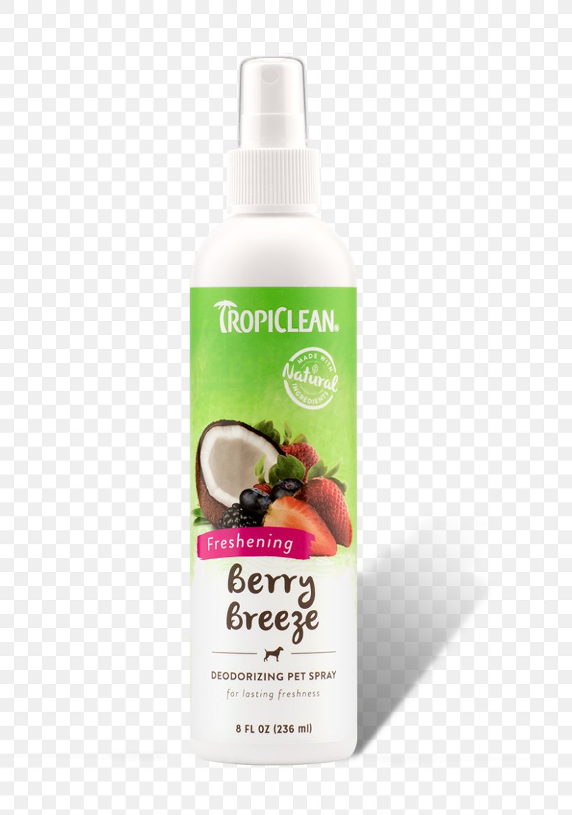 Dog Perfume Tropiclean Clean Teeth Gel TropiClean Berry Breeze Deodorizing Pet Spray Cat, PNG, 800x1168px, Dog, Baby Powder, Body Spray, Cat, Cosmetics Download Free
