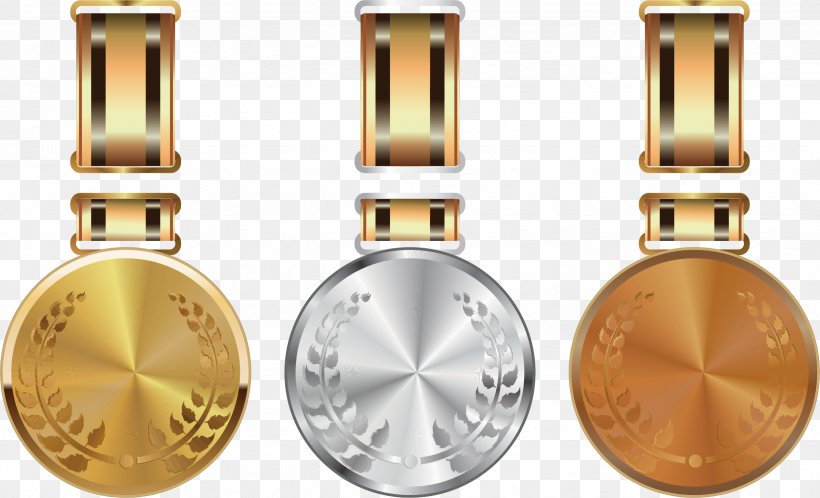 Gold Medal Bronze Medal Award, PNG, 2468x1501px, Medal, Award, Badge, Brand, Bronze Medal Download Free