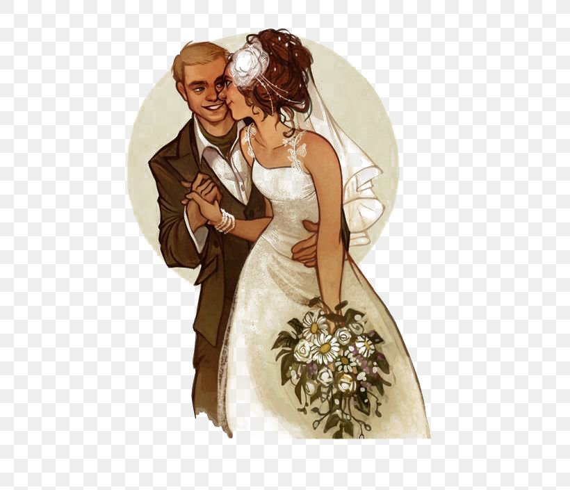 Wedding Invitation Marriage Bride Illustration, PNG, 564x705px, Wedding Invitation, Boyfriend, Bridal Clothing, Bride, Bridegroom Download Free