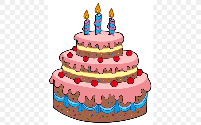 Birthday Cake Drawing Clip Art, PNG, 512x512px, Birthday Cake, Baked Goods, Birthday, Buttercream, Cake Download Free