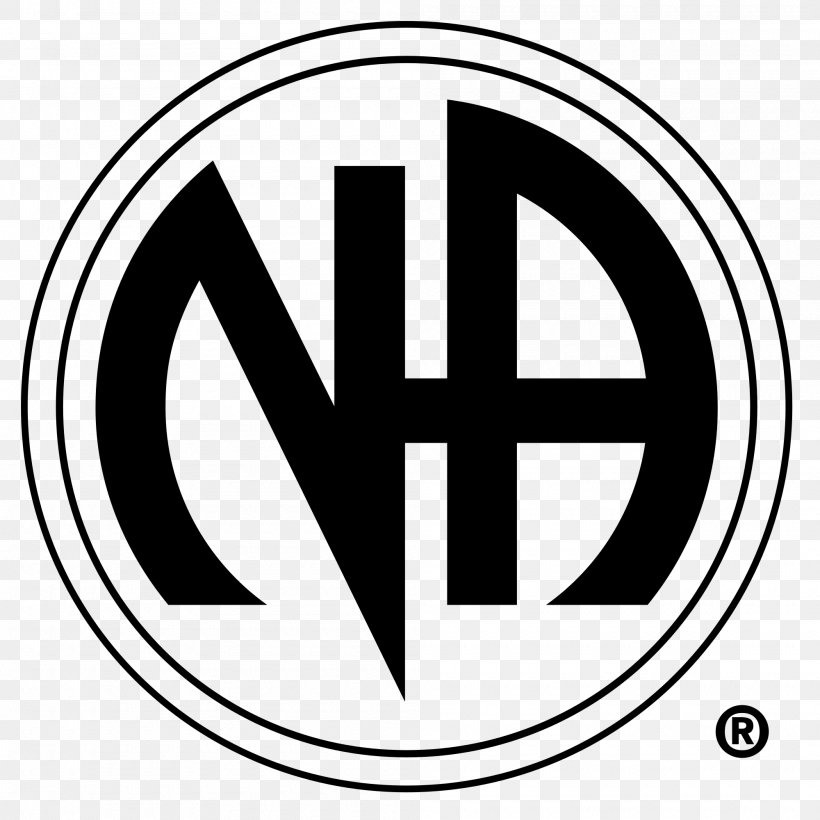 Narcotics Anonymous Drug Addiction Twelve-step Program, PNG, 2000x2000px, Narcotics Anonymous, Addiction, Area, Black And White, Brand Download Free