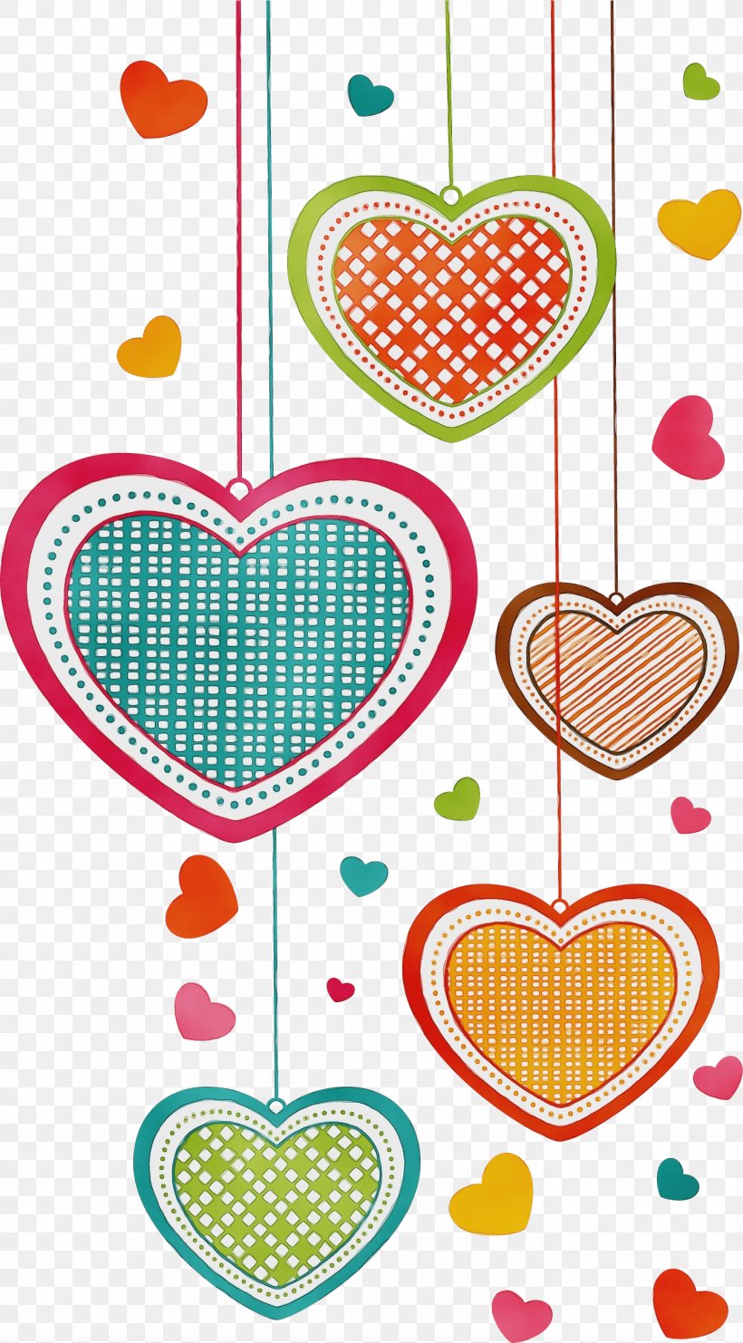 Valentine's Day, PNG, 1382x2499px, Watercolor, Heart, Love, Paint, Valentines Day Download Free