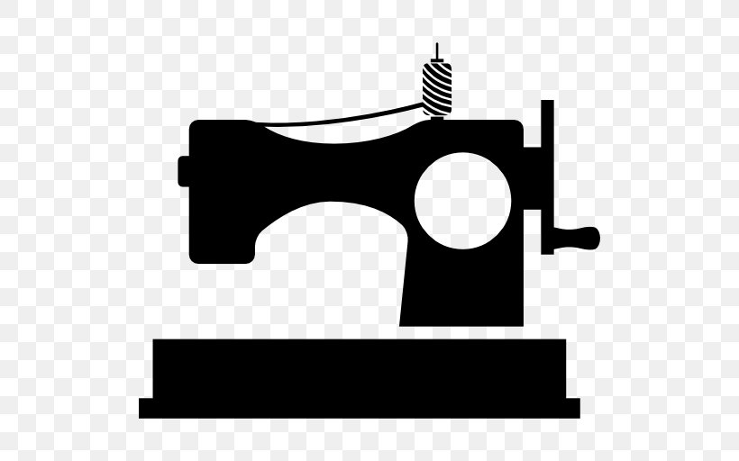 Sewing Machines Bobbin Thread, PNG, 512x512px, Sewing Machines, Black, Black And White, Bobbin, Embroidery Download Free