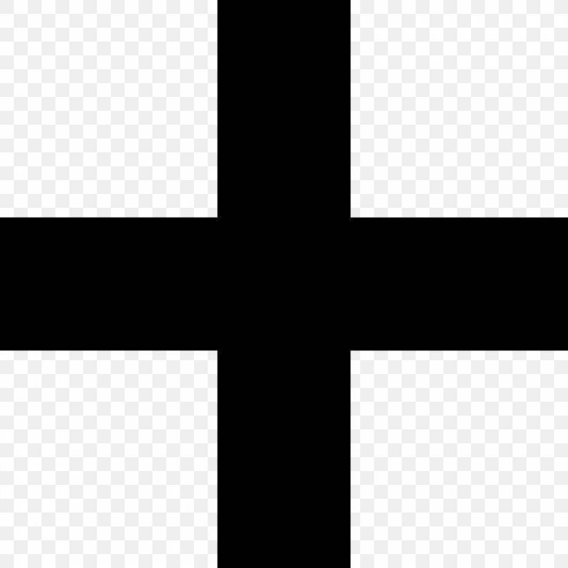 Symbol Cross Equals Sign, PNG, 980x980px, Symbol, Black, Black And White, Brand, Christian Cross Download Free