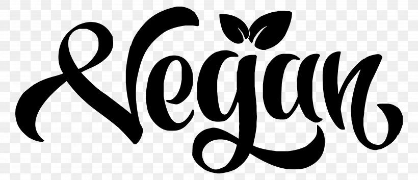 Vegetarian Cuisine Veggie Burger Veganism Organic Food Font, PNG, 4000x1725px, Vegetarian Cuisine, Area, Black, Black And White, Brand Download Free