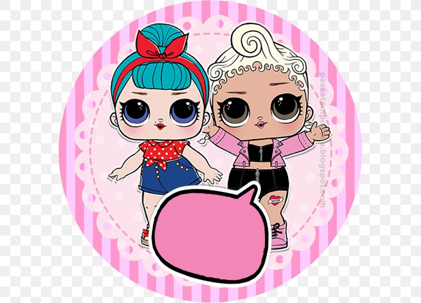 Doll Milk Party ANA & LOL Clip Art, PNG, 591x592px, Doll, Adhesive, Art, Cake, Cheek Download Free