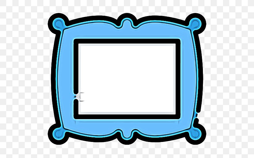 Background Blue Frame, PNG, 512x512px, Picture Frames, Blue, Film Frame, Picture Frame, Rectangle Download Free
