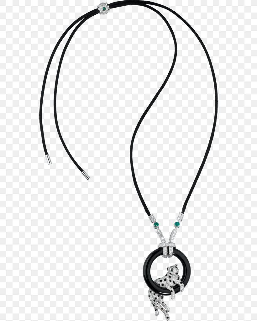 Necklace Cartier Emerald Onyx Brilliant, PNG, 570x1024px, Necklace, Black, Body Jewelry, Brilliant, Carat Download Free