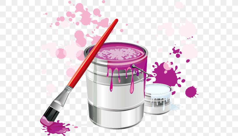 Paintbrush Icon, PNG, 549x471px, Paint, Art, Brush, Bucket, Color Download Free