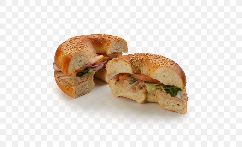 Bagel Breakfast Sandwich Tuna Salad Pan Bagnat Bocadillo, PNG, 500x500px, Bagel, American Food, Appetizer, Bocadillo, Bread Download Free