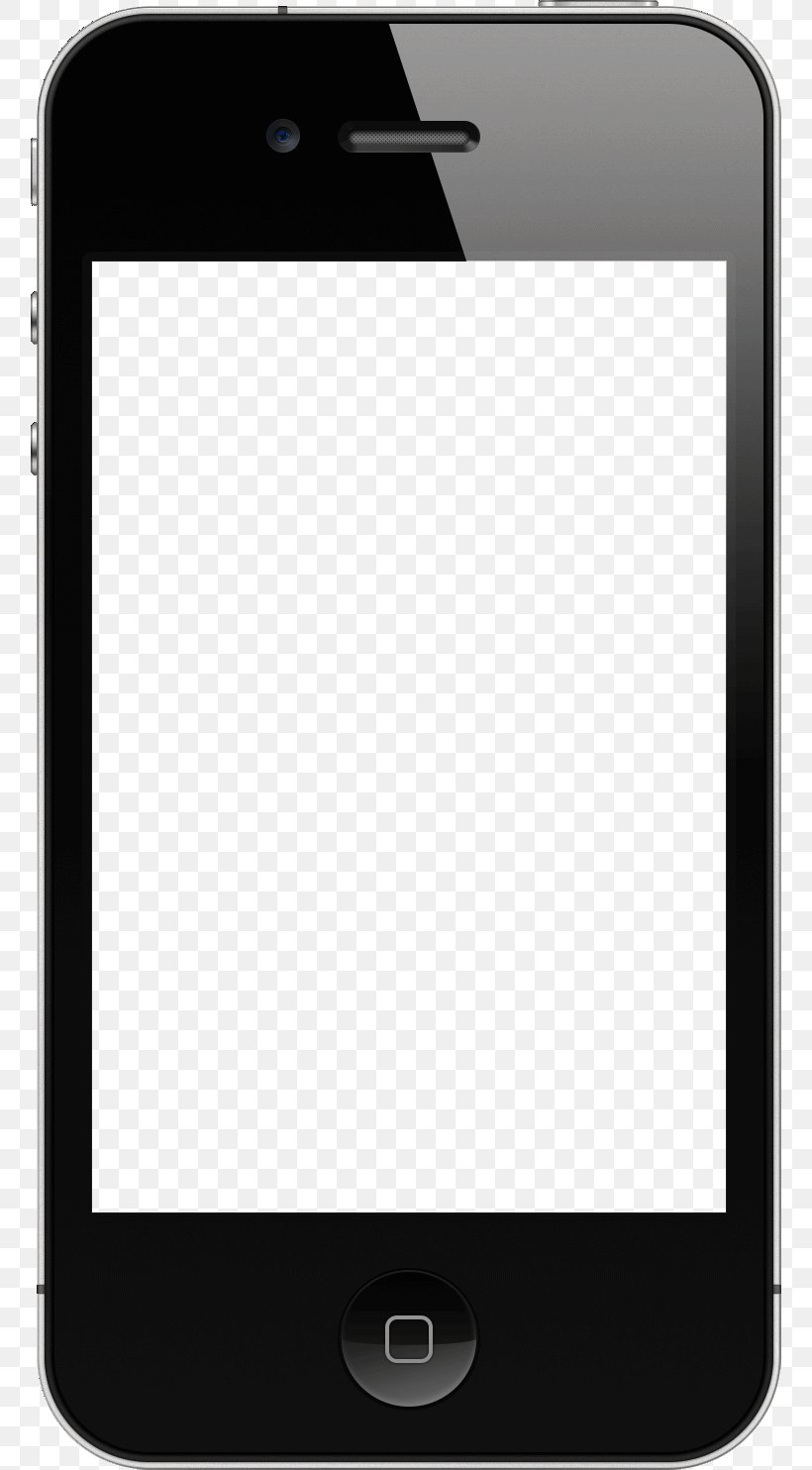 IPhone Smartphone Mobile Web Clip Art, PNG, 758x1484px, Iphone, Black, Black And White, Cellular Network, Communication Device Download Free